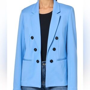 Jones New York Women's Faux Double Breasted Compression Jacket